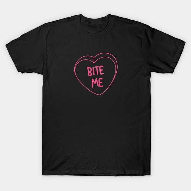 Bite Me v2 T-Shirt by lulubee